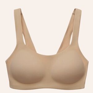 HUUG Daily Embrace Dark Beige Padded Sports Bra Size XXL